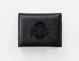 NCAA Ohio State Buckeyes Laser Engraved Tri-Fold Wallet Fan Gear NCAA Ohio State Buckeyes