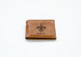 NFL New Orleans Saints Laser Engraved Bill-Fold Fan Gear NFL New Orleans Saints