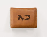 NCAA North Dakota Fighting Hawks Laser Engraved Tri-Fold Wallet Fan Gear NCAA North Dakota Fighting Hawks