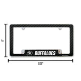 NCAA Colorado Buffaloes All Over Chrome Frame Fan Gear NCAA Colorado Buffaloes