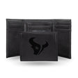 NFL Houston Texans Laser Engraved Trifold Wallet Fan Gear NFL Houston Texans