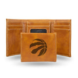 NBA Toronto Raptors Laser Engraved Trifold Wallet Fan Gear NBA Toronto Raptors