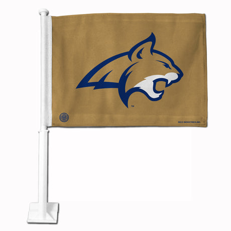 NCAA Montana State Bobcats Car Flag Fan Gear NCAA Montana State Bobcats