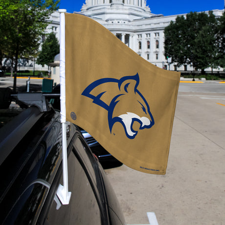 NCAA Montana State Bobcats Car Flag Fan Gear NCAA Montana State Bobcats