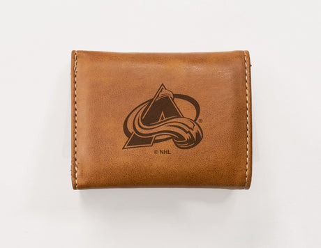 NHL Colorado Avalanche Laser Engraved Trifold Fan Gear NHL Colorado Avalanche
