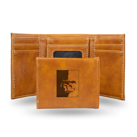 NCAA Pittsburg State Gorillas Laser Engraved Tri-Fold Wallet Fan Gear NCAA Pittsburg State Gorillas