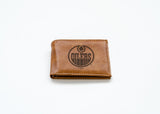 NHL Edmonton Oilers Laser Engraved Billfold Fan Gear NHL Edmonton Oilers