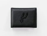 NBA San Antonio Spurs Laser Engraved Trifold Wallet Fan Gear NBA San Antonio Spurs