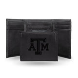 NCAA Texas A&M Aggies Laser Engraved Tri-Fold Wallet Fan Gear NCAA Texas A&M Aggies
