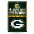 NFL Green Bay Packers Large Metal Sign Fan Gear NFL Green Bay Packers
