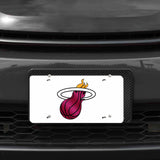 NBA Miami Heat Laser Cut License Plate Tag Fan Gear NBA Miami Heat