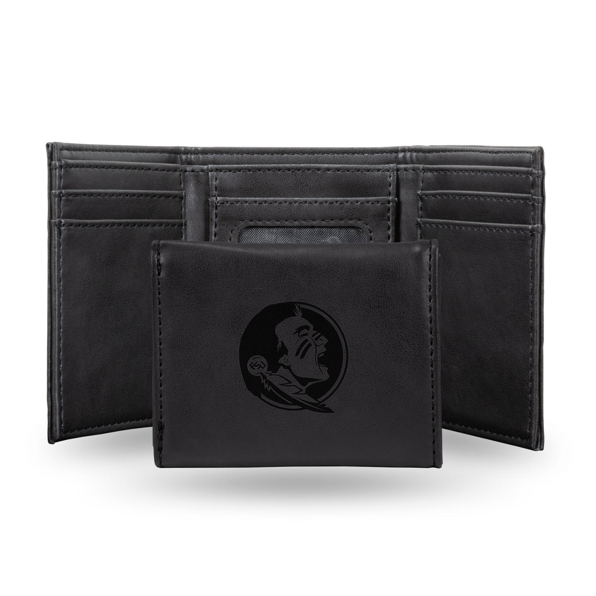 NCAA Florida State Seminoles Laser Engraved Tri-Fold Wallet Fan Gear NCAA Florida State Seminoles