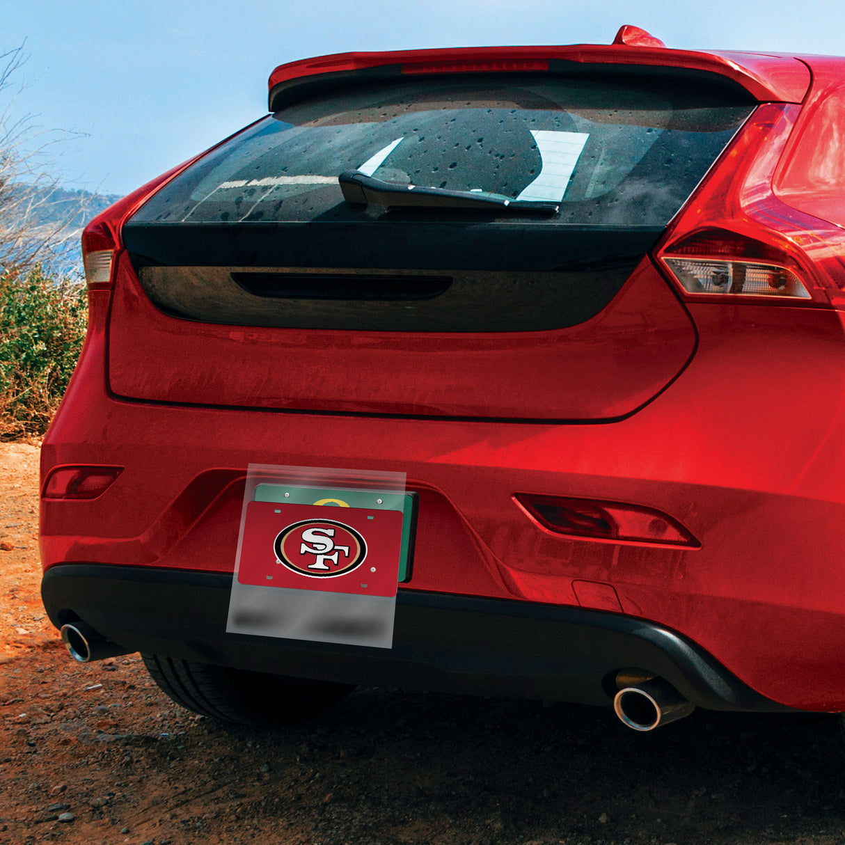 NFL San Francisco 49ers Laser Cut License Plate Tag Fan Gear NFL San Francisco 49ers