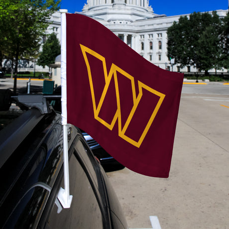 NFL Washington Commanders Car Flag Fan Gear NFL Washington Commanders