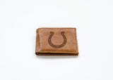 NFL Indianapolis Colts Laser Engraved Bill-Fold Fan Gear NFL Indianapolis Colts