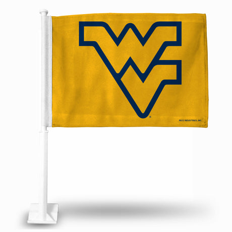 NCAA West Virginia Mountaineers Car Flag Fan Gear NCAA West Virginia Mountaineers