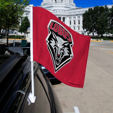 NCAA New Mexico Lobos Car Flag Fan Gear NCAA New Mexico Lobos