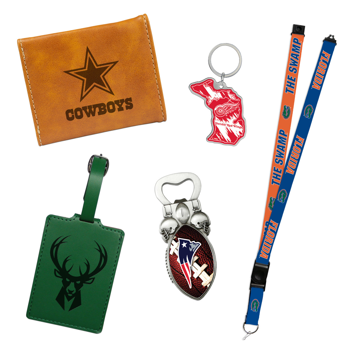 NFL Dallas Cowboys Tri-Fold Wallet Fan Gear NFL Dallas Cowboys