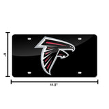 NFL Atlanta Falcons Laser Cut License Plate Tag Fan Gear NFL Atlanta Falcons