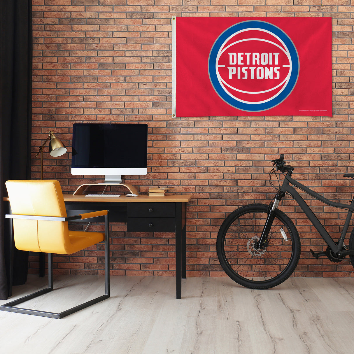 NBA Detroit Pistons 3x5 Banner Flag Fan Gear NBA Detroit Pistons