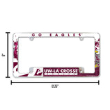 NCAA Wisconsin-La Crosse Eagles All Over Chrome Frame Fan Gear NCAA Wisconsin-La Crosse Eagles