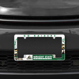 NCAA Wright State Raiders All Over Chrome Frame Fan Gear NCAA Wright State Raiders