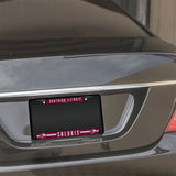 NCAA Clemson Tigers Black Chrome License Plate Frame Fan Gear NCAA Clemson Tigers