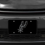NBA San Antonio Spurs Laser Cut License Plate Tag Fan Gear NBA San Antonio Spurs