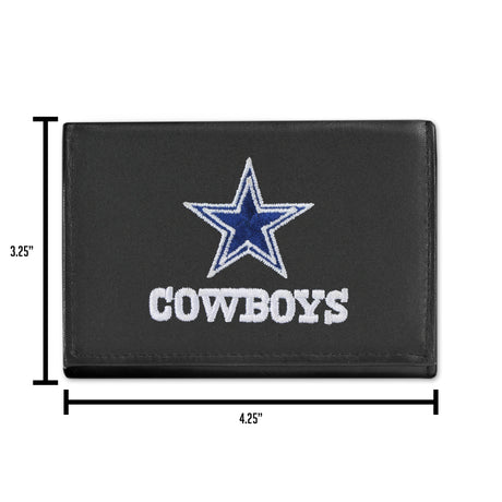 NFL Dallas Cowboys Tri-Fold Wallet Fan Gear NFL Dallas Cowboys
