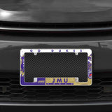 NCAA James Madison Dukes All Over Chrome Frame Fan Gear NCAA James Madison Dukes