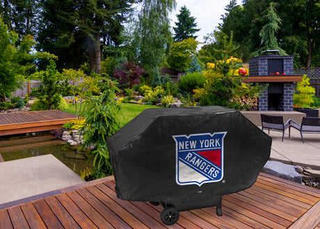 NHL New York Rangers Grill Cover Deluxe Vinyl Fan Gear NHL New York Rangers