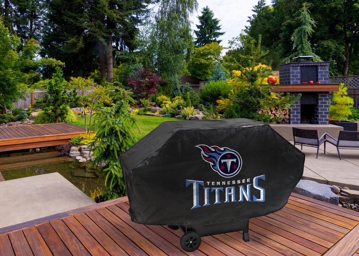 NFL Tennessee Titans Grill Cover Deluxe Vinyl Fan Gear NFL Tennessee Titans