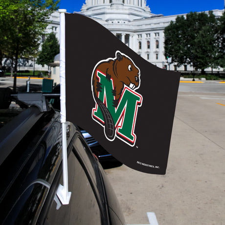 NCAA Minot State Beavers Car Flag Fan Gear NCAA Minot State Beavers