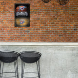 NBA Oklahoma City Thunder Large Metal Sign Fan Gear NBA Oklahoma City Thunder