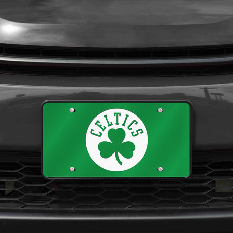 NBA Boston Celtics Laser Cut Automobile Tag Fan Gear NBA Boston Celtics