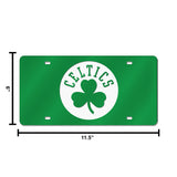 NBA Boston Celtics Laser Cut Automobile Tag Fan Gear NBA Boston Celtics