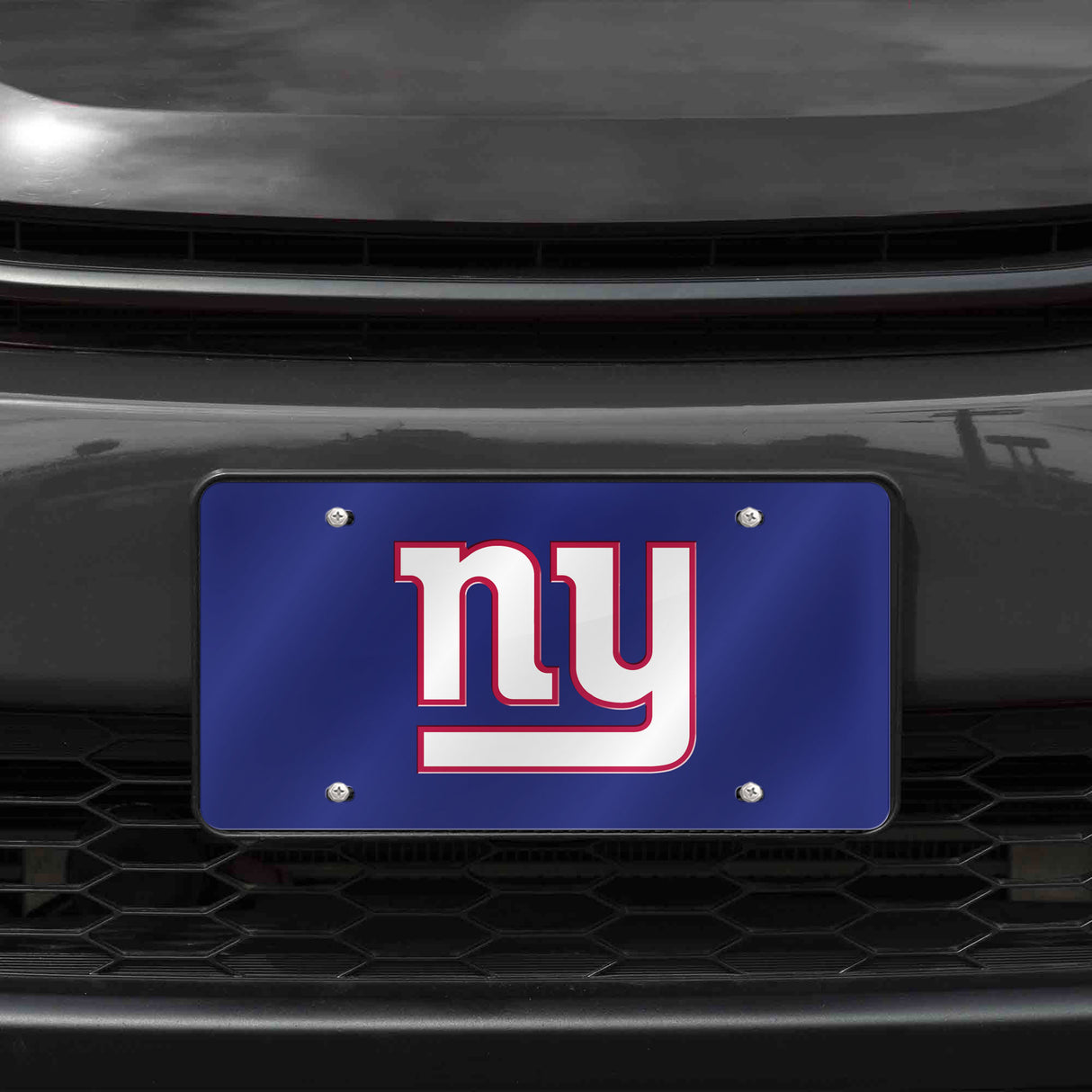 NFL New York Giants Laser Cut License Plate Tag Fan Gear NFL New York Giants