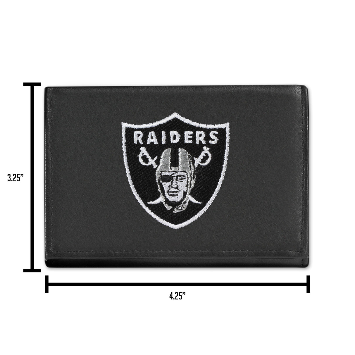 NFL Las Vegas Raiders Tri-Fold Wallet Fan Gear NFL Las Vegas Raiders