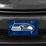 NFL Seattle Seahawks Laser Cut License Plate Tag Fan Gear NFL Seattle Seahawks