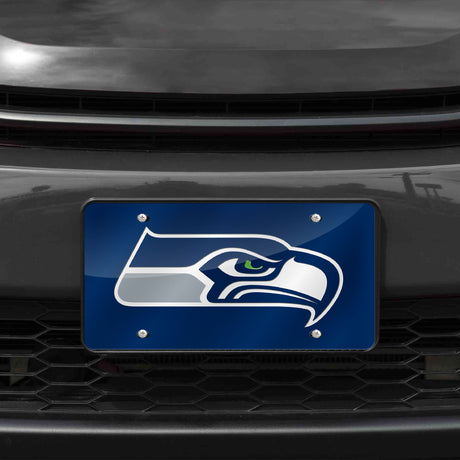 NFL Seattle Seahawks Laser Cut License Plate Tag Fan Gear NFL Seattle Seahawks