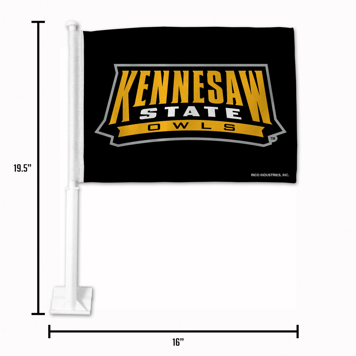 NCAA Pitt Panthers Car Flag Fan Gear NCAA Pitt Panthers