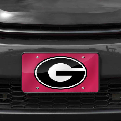 NCAA Georgia Bulldogs Laser Cut Automobile Tag Fan Gear NCAA Georgia Bulldogs