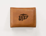 NCAA Texas-El Paso Miners - UTEP Laser Engraved Tri-Fold Wallet Fan Gear NCAA Texas-El Paso Miners