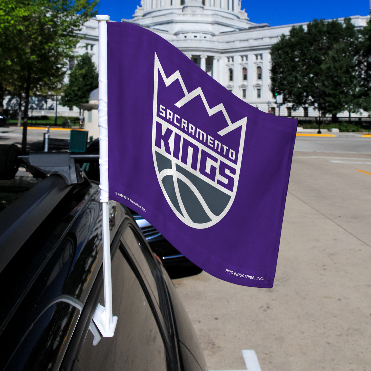 NBA Sacramento Kings Car Flag Fan Gear NBA Sacramento Kings