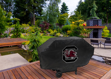 NCAA South Carolina Gamecocks Grill Cover Deluxe Vinyl Fan Gear NCAA South Carolina Gamecocks
