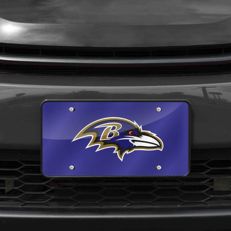NFL Baltimore Ravens Laser Cut License Plate Tag Fan Gear NFL Baltimore Ravens