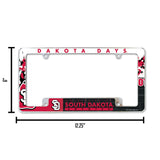 NCAA South Dakota Coyotes All Over Chrome Frame Fan Gear NCAA South Dakota Coyotes