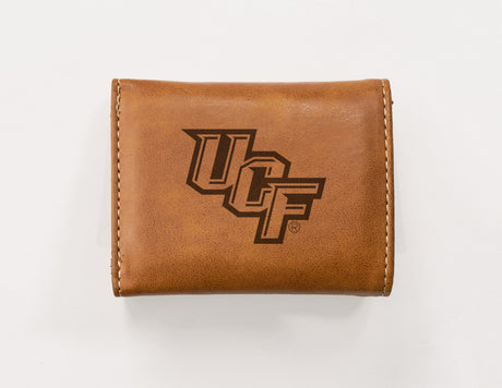 NCAA Central Florida Knights - UCF Laser Engraved Tri-Fold Wallet Fan Gear NCAA Central Florida Knights