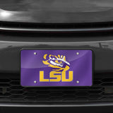 NCAA LSU Tigers Laser Cut Automobile Tag Fan Gear NCAA LSU Tigers