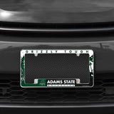 NCAA Adams State Grizzlies All Over Chrome Frame Fan Gear NCAA Adams State Grizzlies